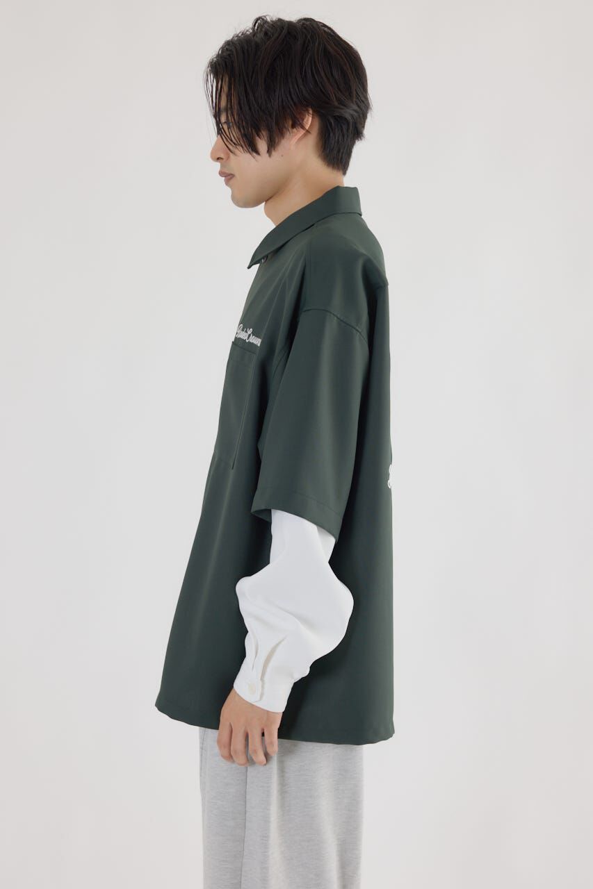 RODEO CROWNS「バックロゴレイヤードシャツ」|シャツ・ブラウス|