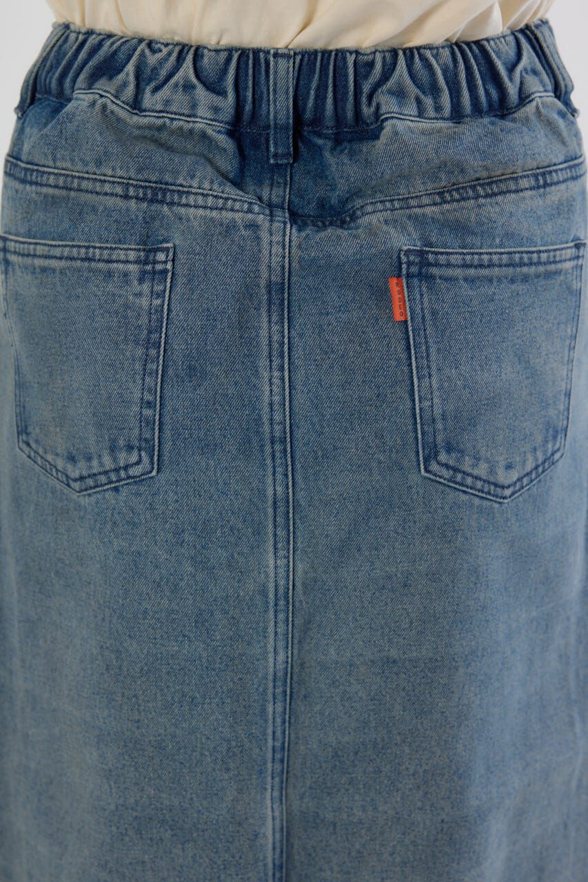 RODEO CROWNS「カーブデニムマキシスカート」|スカート|