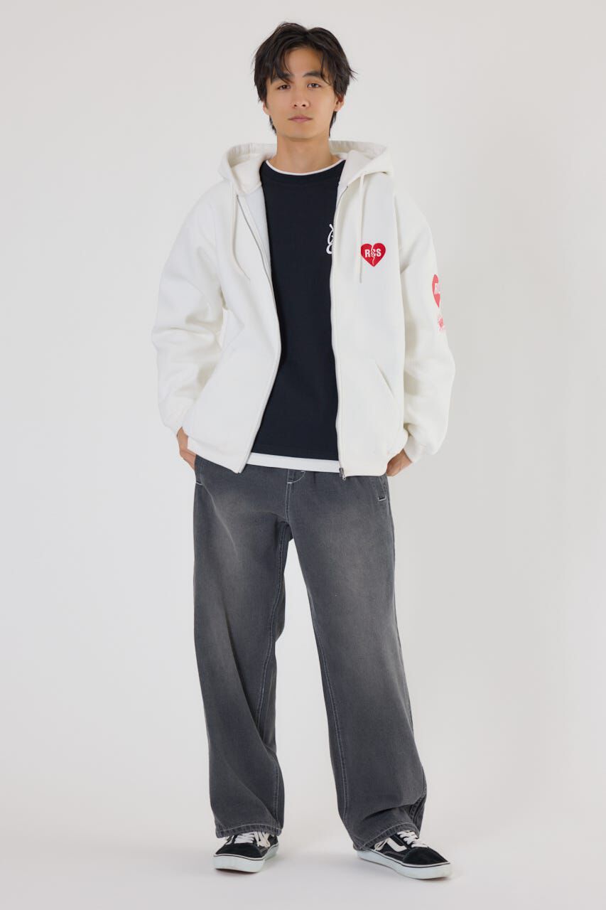 RODEO CROWNS「ハートブレイクZIPパーカー」|パーカー|