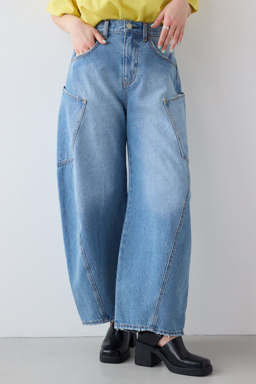 RODEO CROWNS「ビッグポケットバルーンデニム」|デニム|