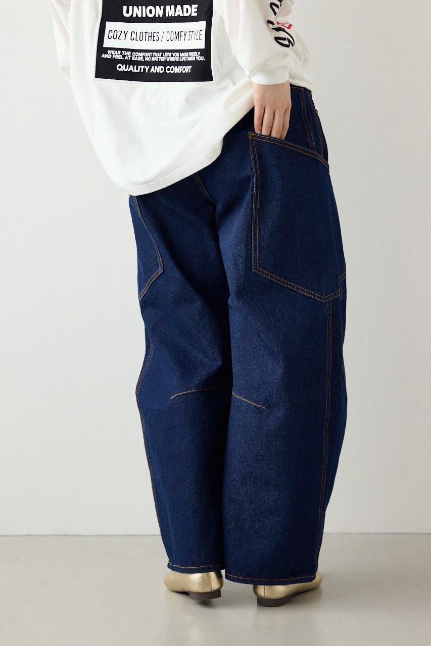 RODEO CROWNS「ビッグポケットバルーンデニム」|デニム|