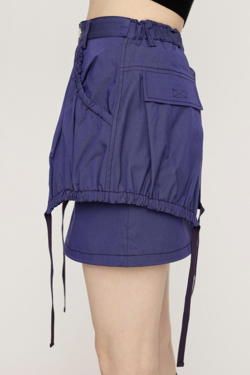 SLY「SHIRRING PK ショートスカート」|スカート|