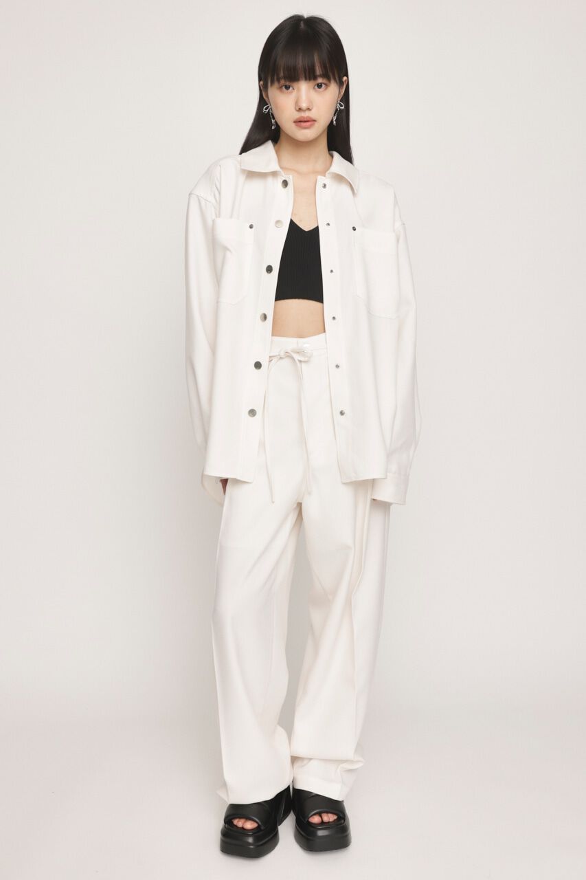 SLY「WAIST TIE STRAIGHT WIDE パンツ」|その他|