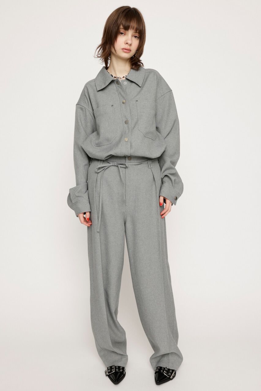 SLY「WAIST TIE STRAIGHT WIDE パンツ」|その他|