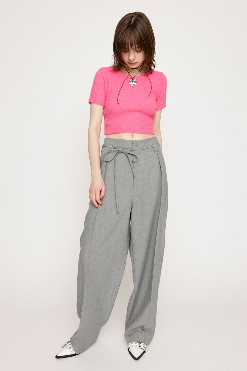 SLY「WAIST TIE STRAIGHT WIDE パンツ」|その他|
