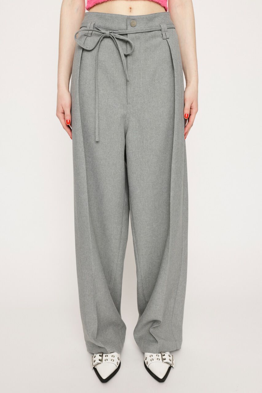 SLY「WAIST TIE STRAIGHT WIDE パンツ」|その他|