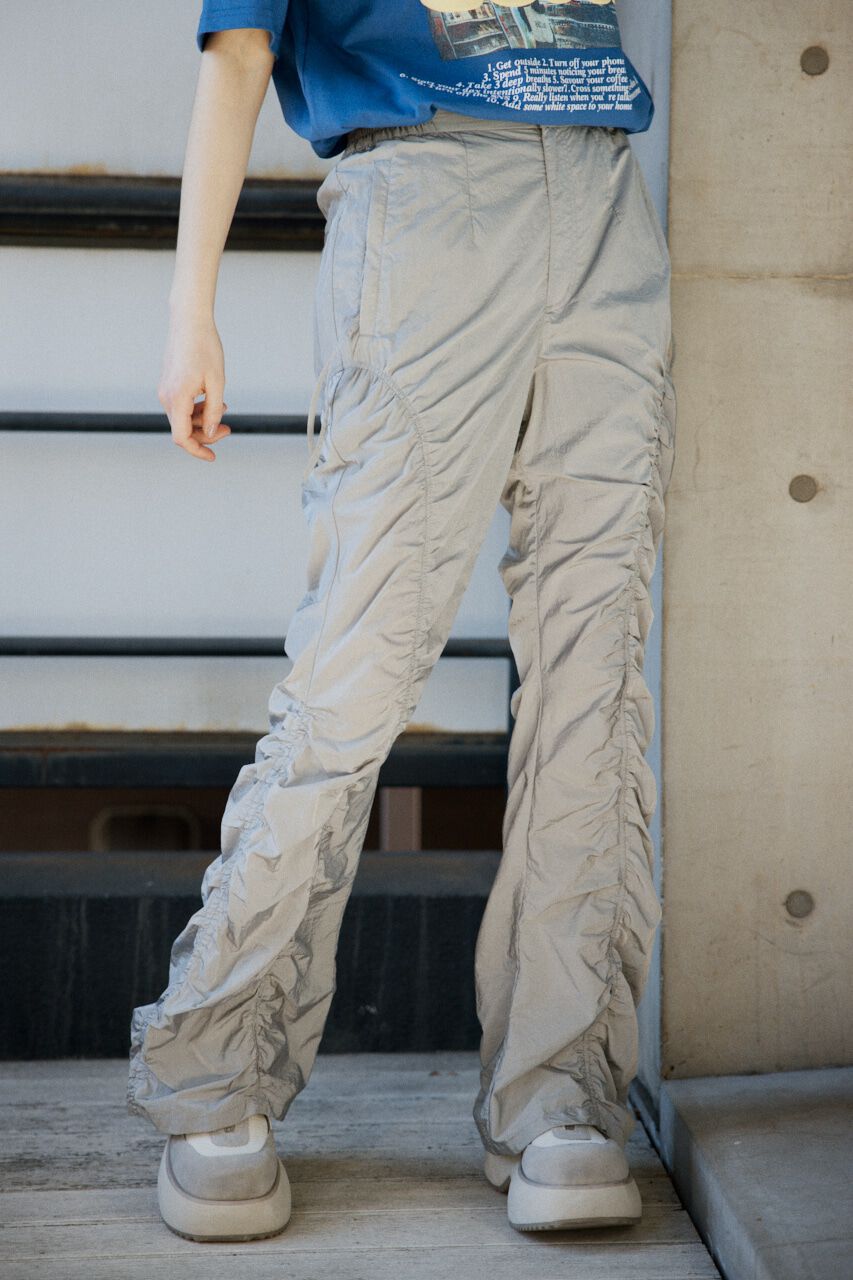 SLY「ASYMMETRY GATHER パンツ」|その他|