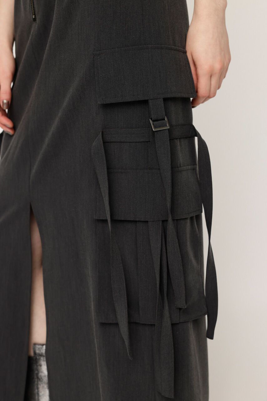 SLY「FRONT ZIP CARGO スカート」|スカート|