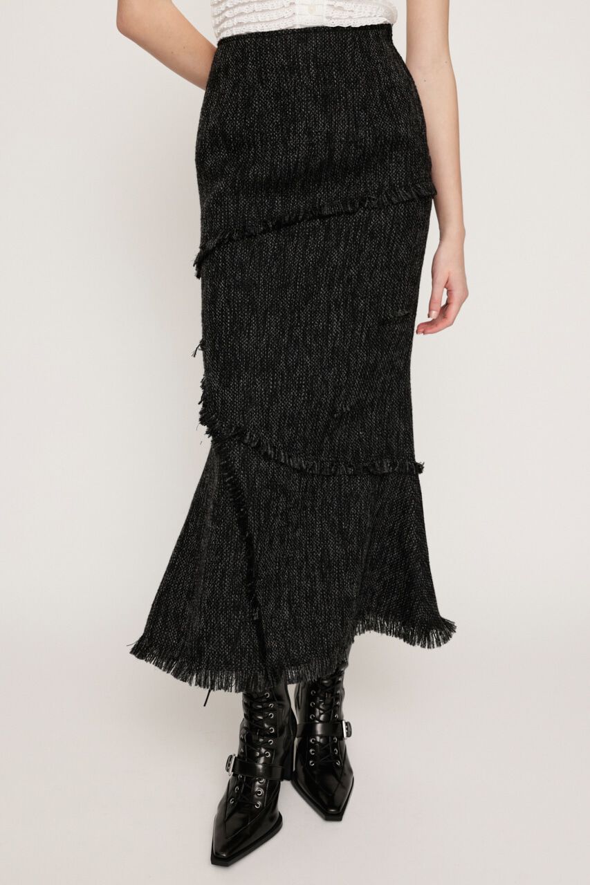SLY「RIPPED EDGE ロングスカート」|スカート|