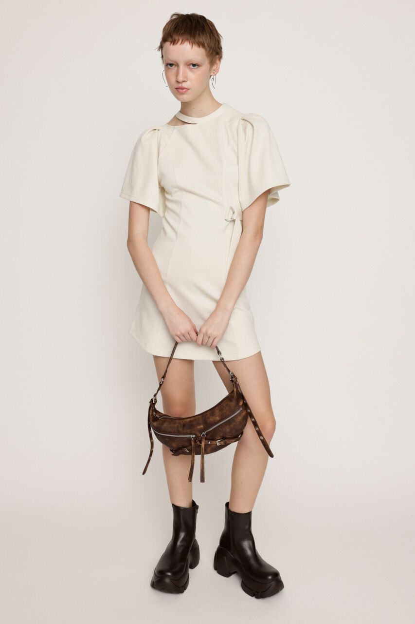 SLY「BELTED CUT OUT ショートワンピース」|ワンピース|