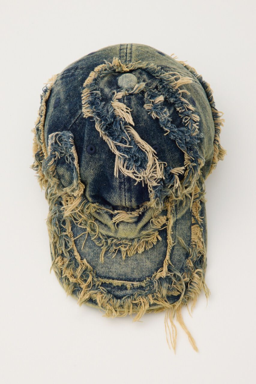 SLY「DAMAGE DENIM キャップ」|その他|