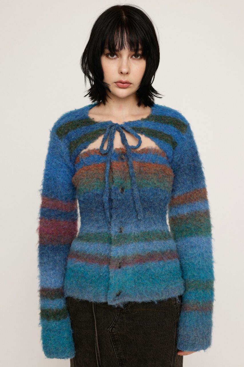 SLY「GRADATION BOUCLE 2P トップス」|ニット・セーター|