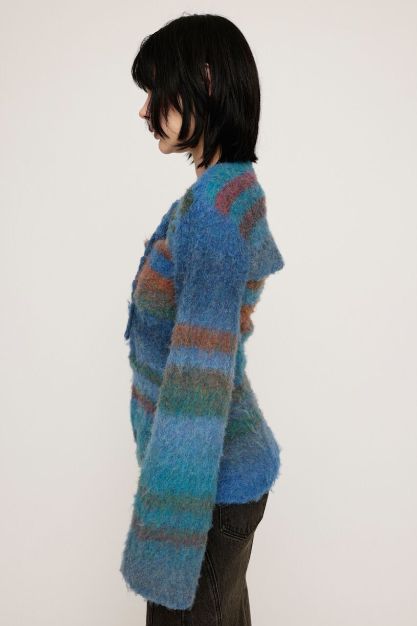 SLY「GRADATION BOUCLE 2P トップス」|ニット・セーター|