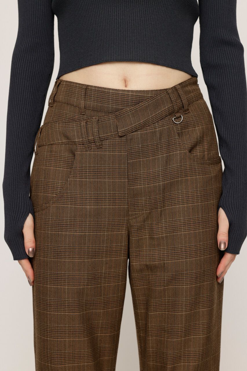 SLY「IRREGULAR WAIST FLARE パンツ」|その他|