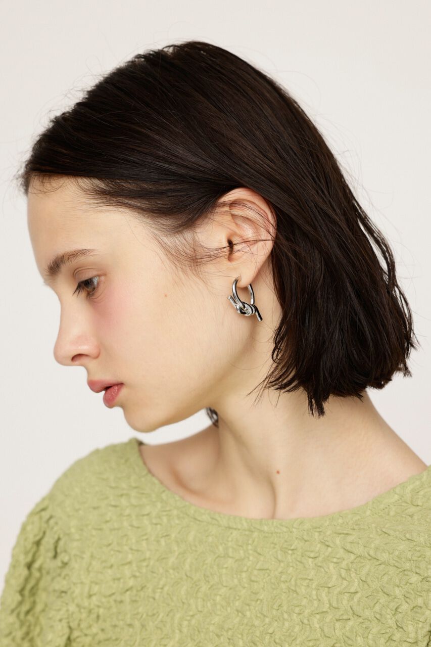 SLY「KNOT HOOP ピアス」|ピアス|