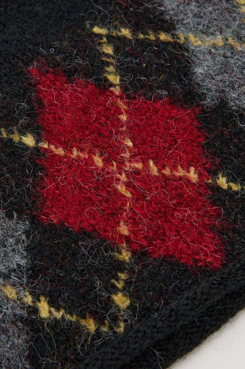 SLY「ARGYLE JQ KNIT BEANIE」|その他|