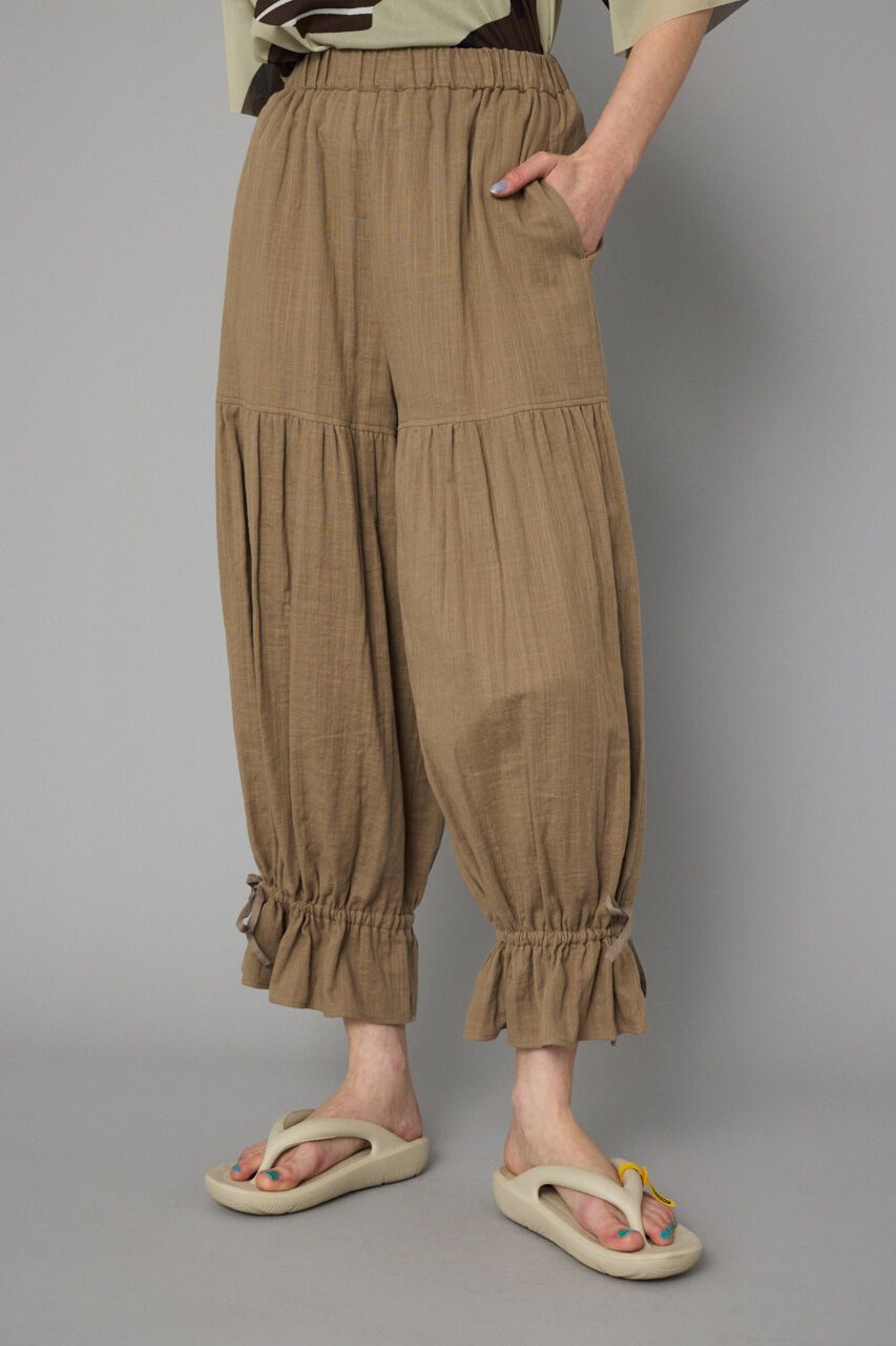 HeRIN.CYE「Double gauze pants」|その他|BEG