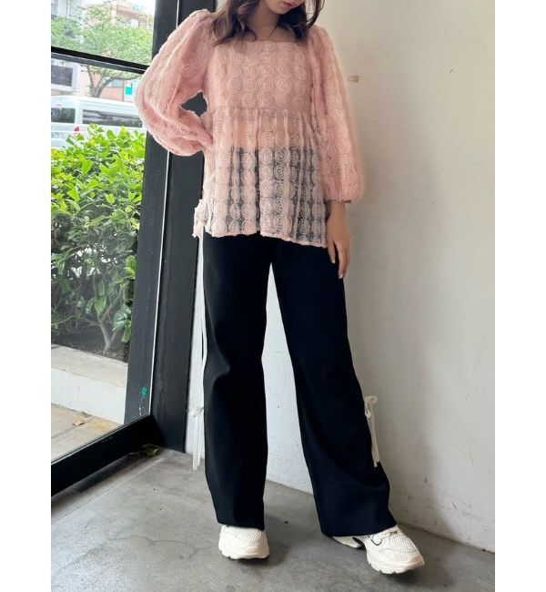 CALNAMUR「RIBBON TRACK PT/リボントラックパンツ【セットアップ対応商品】」|その他|