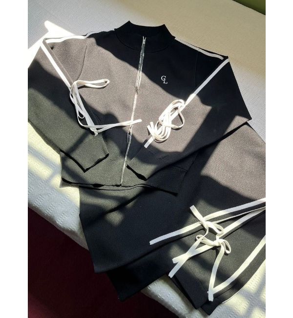 CALNAMUR「RIBBON TRACK PT/リボントラックパンツ【セットアップ対応商品】」|その他|