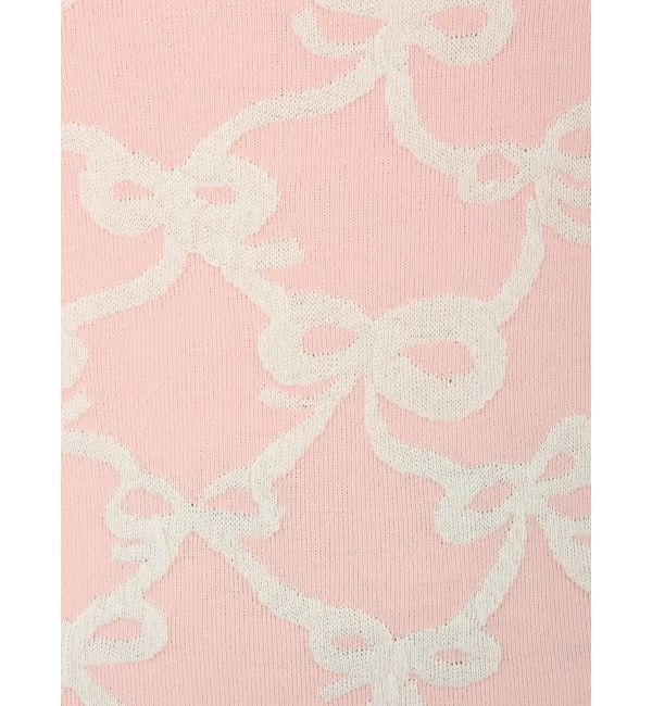 CALNAMUR「リボンジャガードキャミワンピース」|ワンピース|