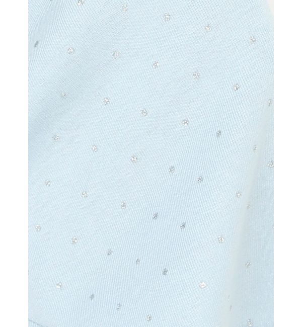 CALNAMUR「ラメドットフレアスリーブトップス」|Tシャツ・カットソー|