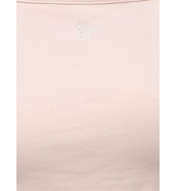 CALNAMUR「カップ付きフレンチスリーブトップス」|Tシャツ・カットソー|