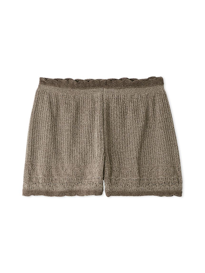 SNIDEL HOME「クロシェショートパンツ」|ルームウェア|