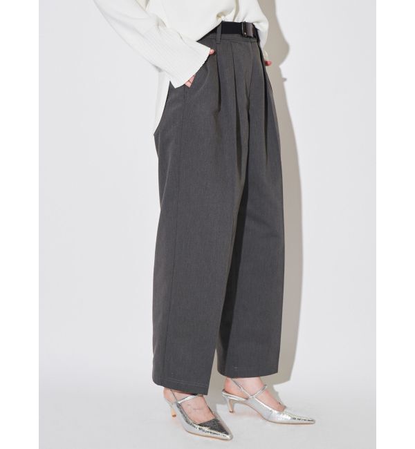 ELENDEEK「CHINO TUCKED PT」|その他|グレー