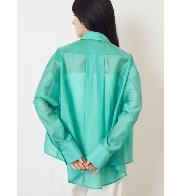 ELENDEEK「SHEER RELAXY SH」|シャツ・ブラウス|