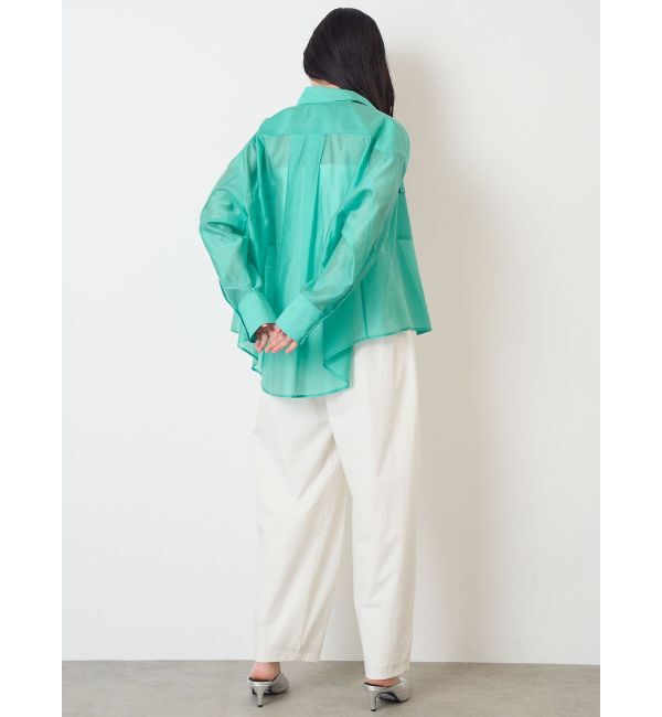 ELENDEEK「SHEER RELAXY SH」|シャツ・ブラウス|