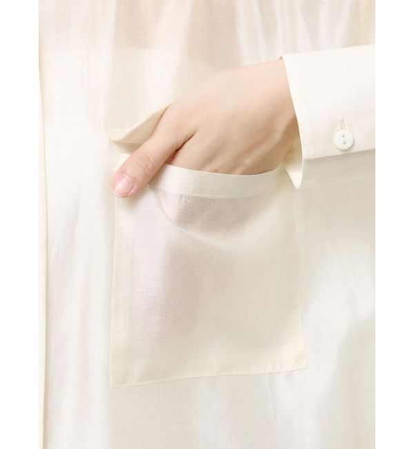 ELENDEEK「SHEER RELAXY SH」|シャツ・ブラウス|