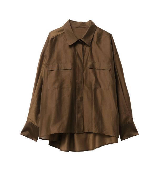 ELENDEEK「SHEER RELAXY SH」|シャツ・ブラウス|