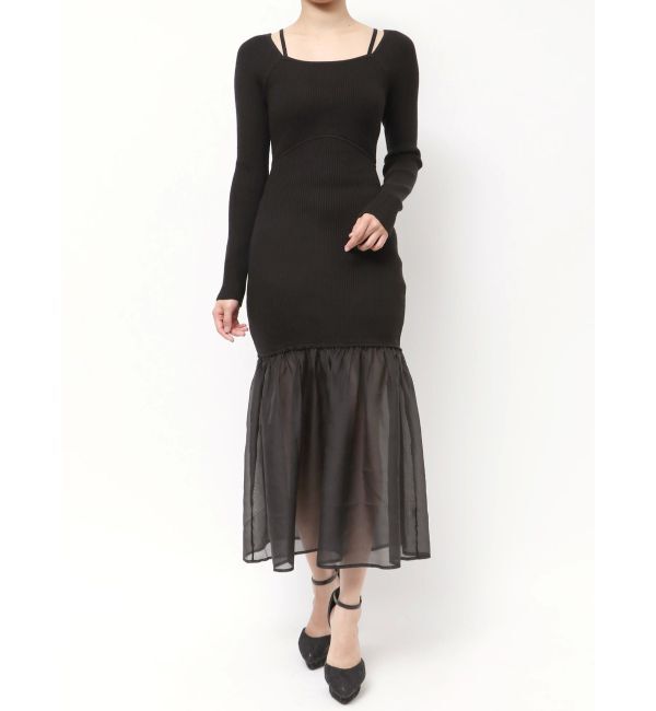 RESEXXY「ヘムシアーマーメイドニットワンピース」|ワンピース|