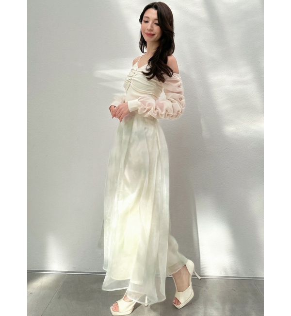 RESEXXY「グロッシーマーブルフレアスカート」|スカート|