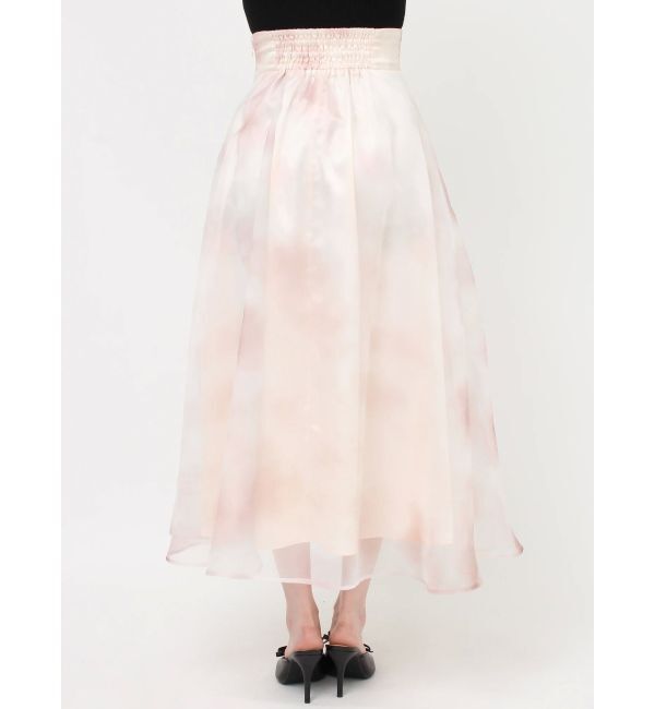 RESEXXY「グロッシーマーブルフレアスカート」|スカート|