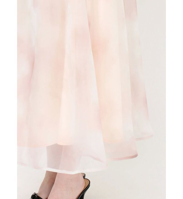 RESEXXY「グロッシーマーブルフレアスカート」|スカート|