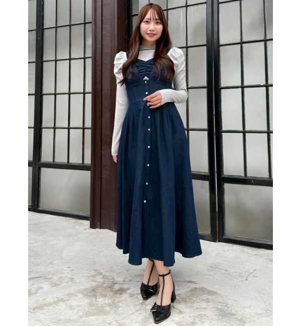 dazzlin「ブラトップレイヤードワンピース」|ワンピース|