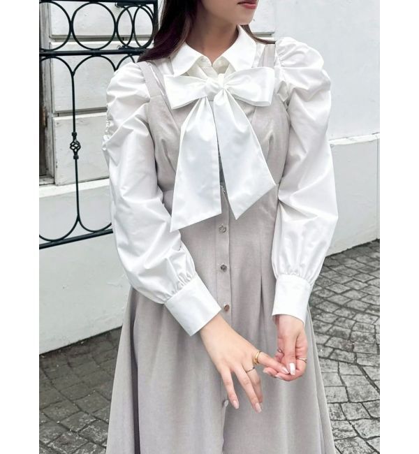 dazzlin「ブラトップレイヤードワンピース」|ワンピース|