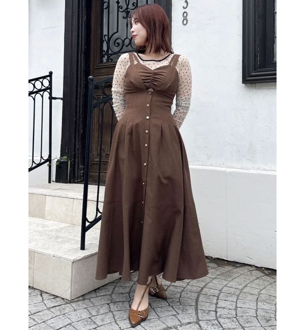 dazzlin「ブラトップレイヤードワンピース」|ワンピース|