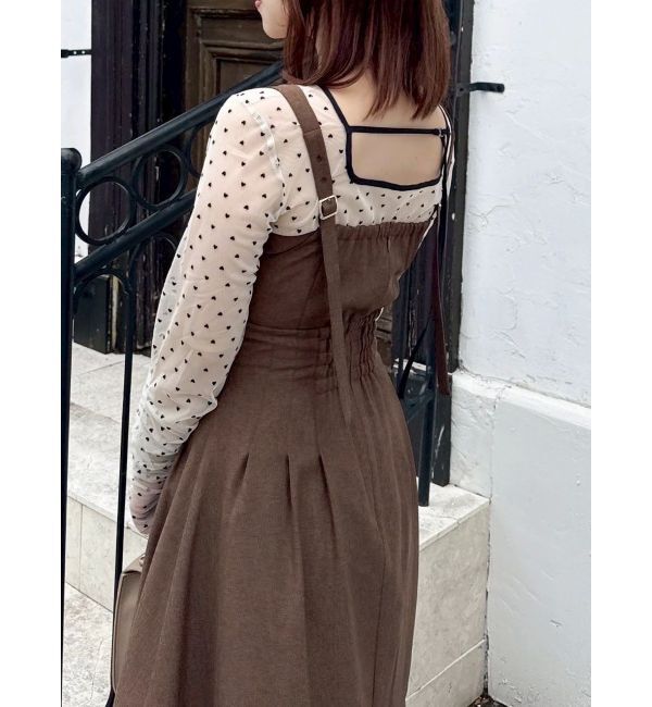 dazzlin「ブラトップレイヤードワンピース」|ワンピース|