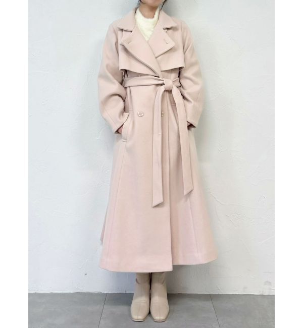 dazzlin「2WAYカラーレディコート」|トレンチコート|