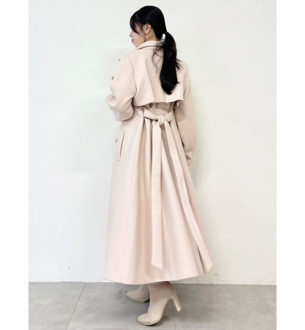 dazzlin「2WAYカラーレディコート」|トレンチコート|