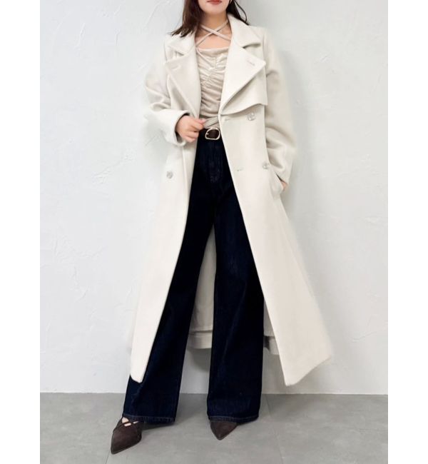 dazzlin「2WAYカラーレディコート」|トレンチコート|