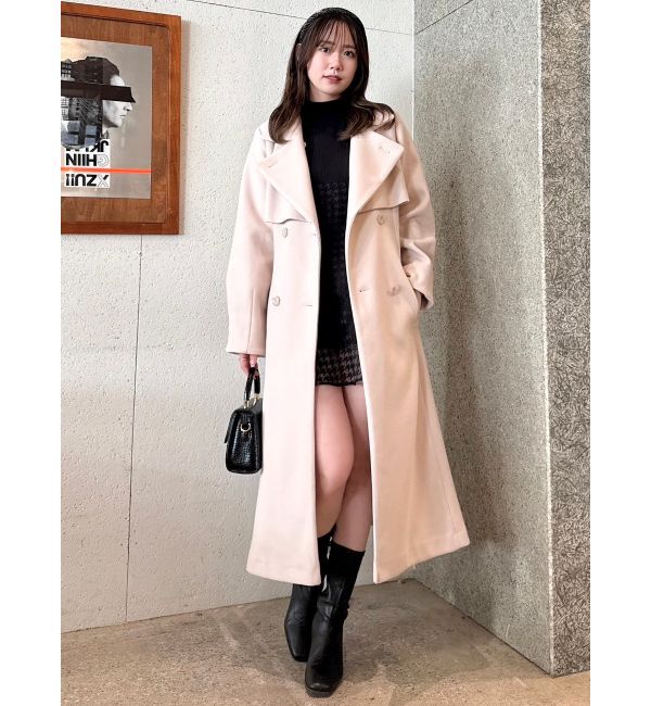 dazzlin「2WAYカラーレディコート」|トレンチコート|