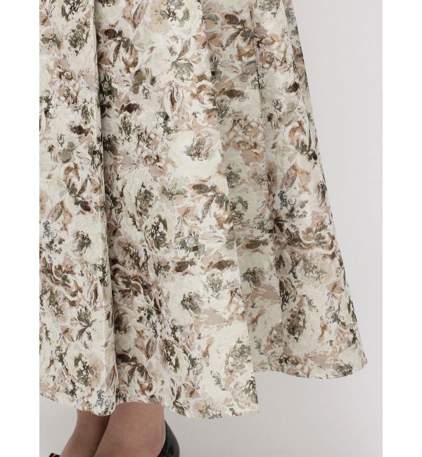 dazzlin「【WEB限定カラーあり】サイドタックベルトフレアスカート」|スカート|