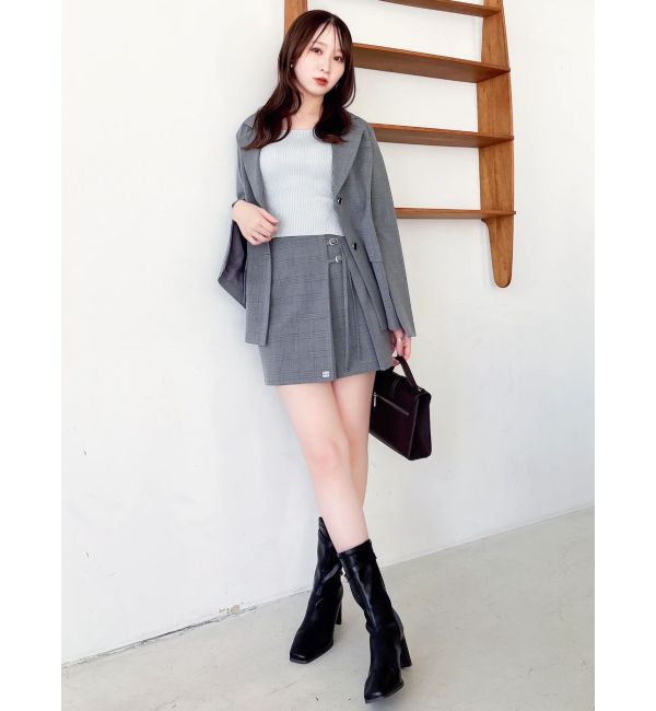 dazzlin「アンクルベルトミドルブーツ」|ロングブーツ|