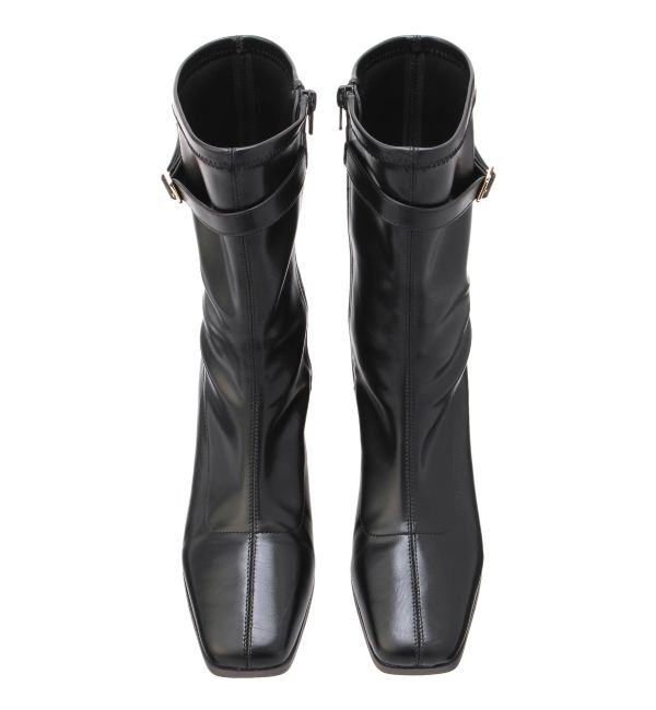 dazzlin「アンクルベルトミドルブーツ」|ロングブーツ|