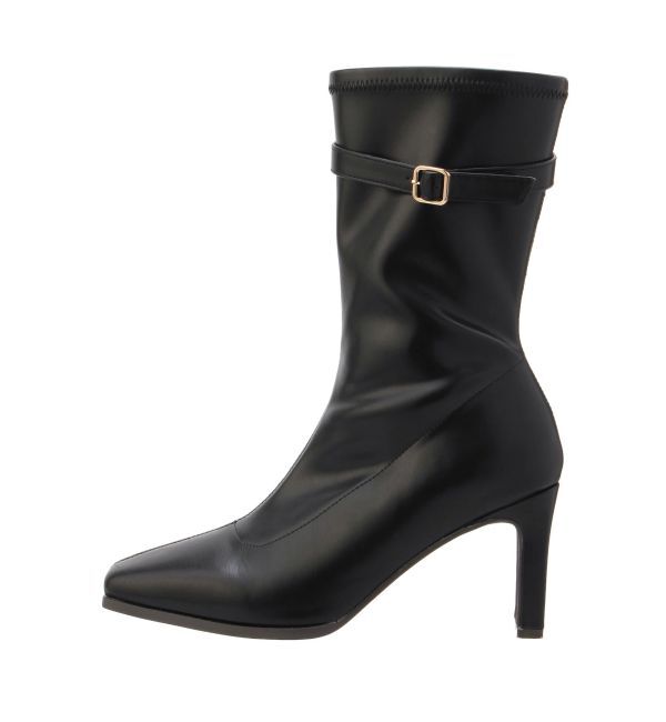 dazzlin「アンクルベルトミドルブーツ」|ロングブーツ|