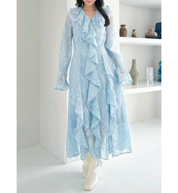 dazzlin「レースガウンワンピース」|ワンピース|