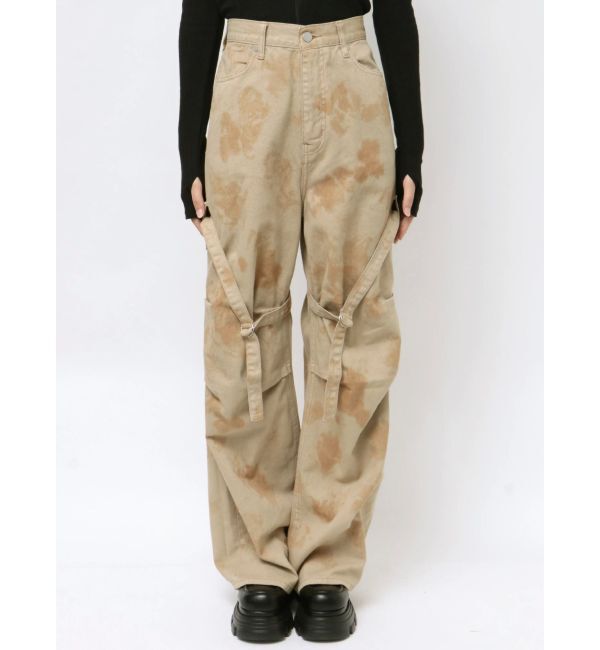 EMODA「カーゴベルトルーズジーンズ」|デニム|